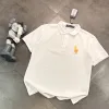 Hochwertige Ralph Lauren Kurzarmhemden Schwarz Strick Farbverlauf Luxus