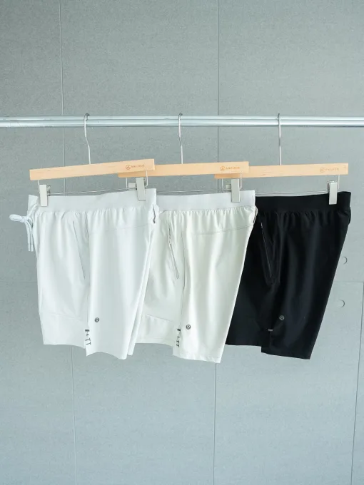Hochwertige Lululemon Shorts in Schwarz, atmungsaktive Kollektion