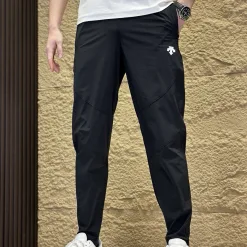 Bestseller Descente Hose Schwarz Nylon Casual Kollektion