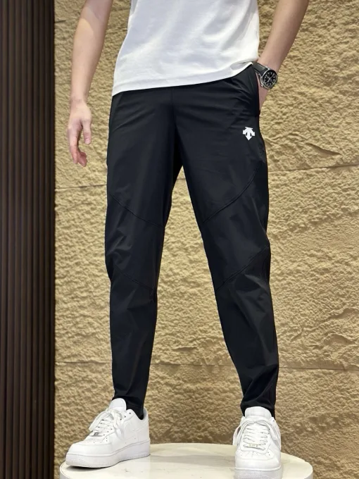 Bestseller Descente Hose Schwarz Nylon Casual Kollektion