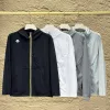 Luxus Descente Mantel Schwarz Strick Urban Style