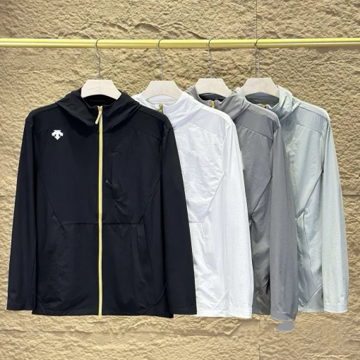 Luxus Descente Mantel Schwarz Strick Urban Style