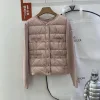 Premium Moncler Daunenjacken Strick Patchwork Kollektion