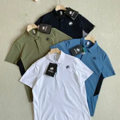 Bestseller Mammut Poloshirt Schwarz Baumwolle Klassisch Luxus