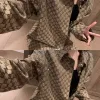 Bestseller Gucci Hemd Gold Jacquard Luxus
