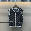 Bestseller Louis Vuitton Weste Gold Strick Jacquard Kollektion