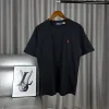 Hochwertige Ralph Lauren Kurzarm-Kollektion aus schwarzer Baumwolle
