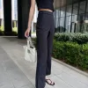 Hochwertige Descente Hose Schwarz Casual Luxury