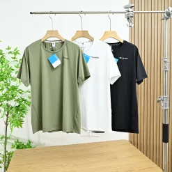Bestseller der Columbia Kurzarm-Kollektion in Schwarz mit atmungsaktivem Design