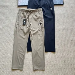 Hochwertige Descente Casual Pants Schwarz Atmungsaktive Kollektion