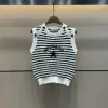 Luxus Dior Weste Strick Bestickt Luxus