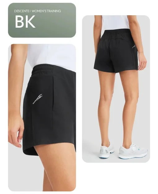 Bestseller Descente T-Shirts Schwarz Atmungsaktive Kollektion