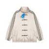 Premium Adidas Mäntel Weiß Wildleder Classic Luxury