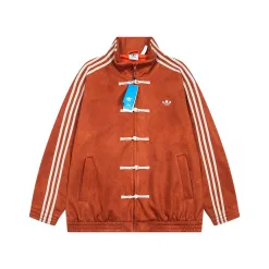 Premium Adidas Mäntel Red Suede Classic Collection