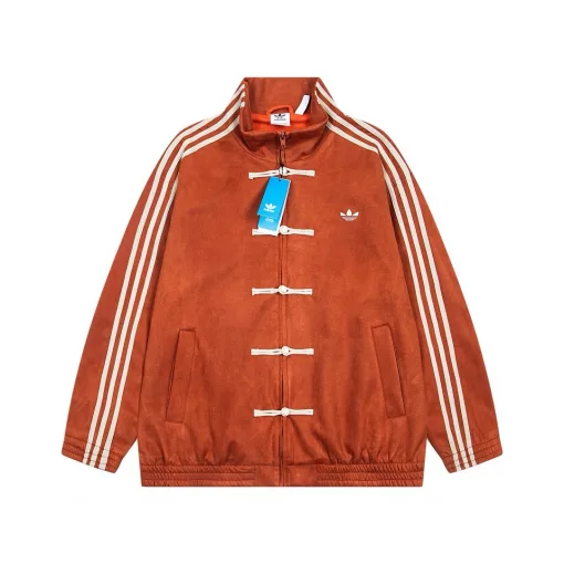 Premium Adidas Mäntel Red Suede Classic Collection