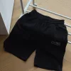 Hochwertige Margiela-Shorts aus schwarzer Baumwolle mit Logo-Kollektion