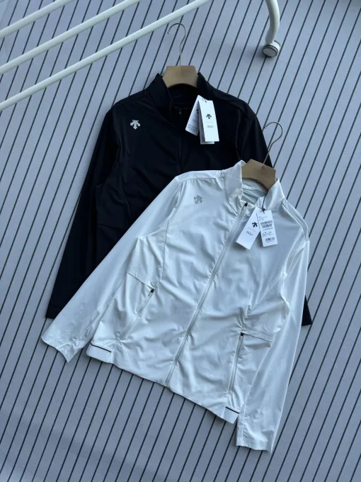 Premium Descente Jacken Schwarz Casual Luxury