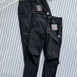 Premium Qualität Mammut Hose Schwarz Bestickt Luxus