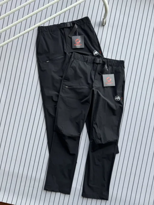 Premium Qualität Mammut Hose Schwarz Bestickt Luxus