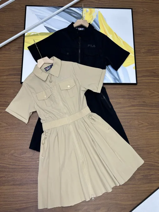 Bestseller Fila Kleid Khaki Modern Style