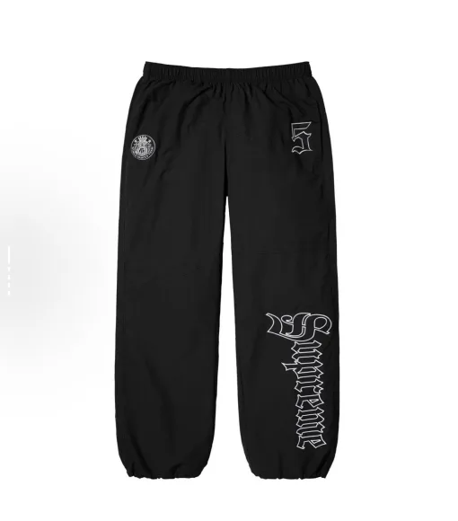 Hochwertige Supreme Casual Pants White Embroidered Collection