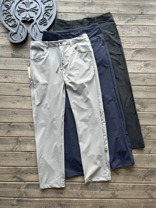 Hochwertige Patagonia-Hose in Grau, Nylon, atmungsaktiv