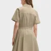 Premium Fila Kleid Khaki Modern Collection
