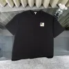 Premium Qualität Loewe Kurzarm Schwarz Baumwolle Klassischer Stil