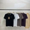 Bestseller Burberry Kurzarm Schwarz Baumwolle Klassisch Luxus