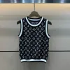 Bestseller Louis Vuitton Weste Schwarz Strick Jacquard Kollektion