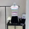Luxuriöse Strickweste von Ralph Lauren im bestickten Stil