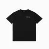 Luxus Balenciaga Kurzarm Baumwolle Logo Luxus