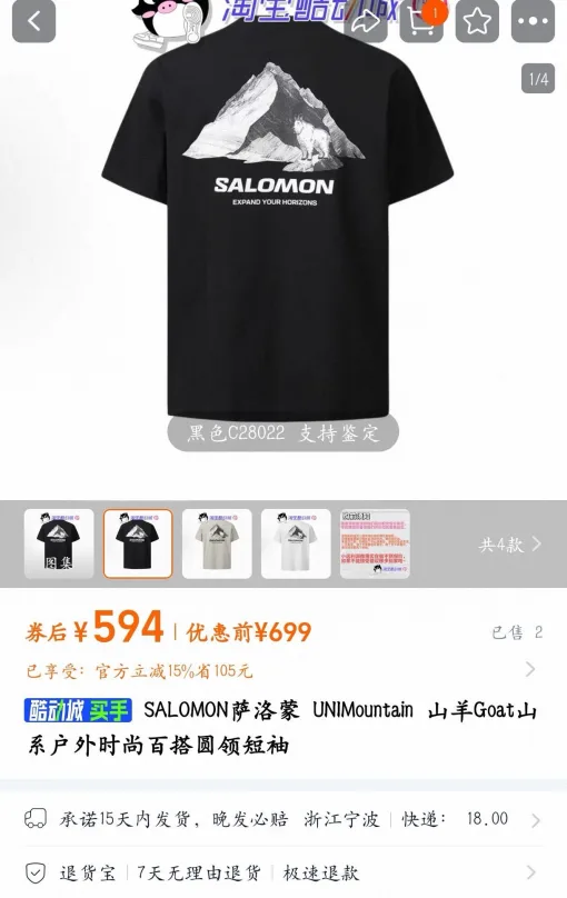 Premium Qualität Salomon Kurzarm Grau Casual Style