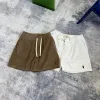 Hochwertige Ralph Lauren Shorts in Weiß aus Baumwolle mit Logo