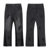 Premium Chrome Hearts Jeans Leder Retro Style