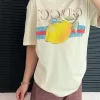 Bestseller: Kurzarm-Baumwolldruck im Gucci-Stil