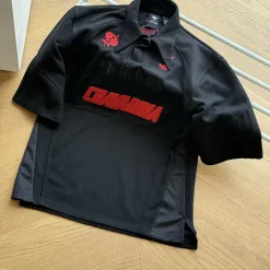 Hochwertige Adidas Kurzarm-Kollektion aus bestickter Baumwolle