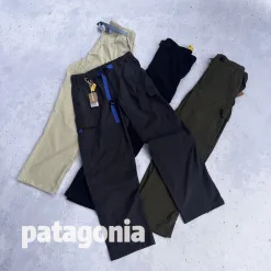 Premium Patagonia Hose Gold Retro Luxus