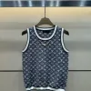 Luxus Louis Vuitton Weste Grau Strick Jacquard Kollektion