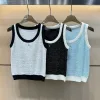 Bestseller Chanel Weste Weiß Strickstil