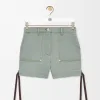 Bestseller Loewe Shorts Grün Denim Vintage Style