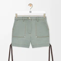 Bestseller Loewe Shorts Grün Denim Vintage Style