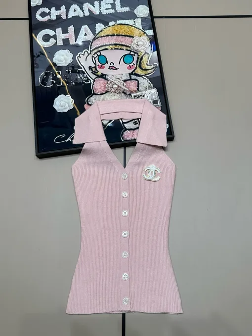 Premium Chanel Weste Pink Style