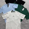 Hochwertiges Ralph Lauren Kurzarm-Shirt aus grüner Baumwolle mit Stickerei