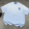 Premium Chrome Hearts Kurzarm Sky Cotton Washed Style