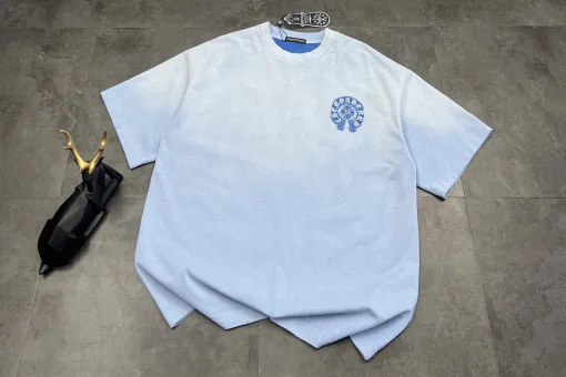 Premium Chrome Hearts Kurzarm Sky Cotton Washed Style