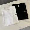 Hochwertiges Salomon Kurzarmshirt aus schwarzer Seide im Logo-Stil