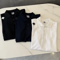 Bestseller Express Poloshirt Schwarz Baumwolle Casual Style