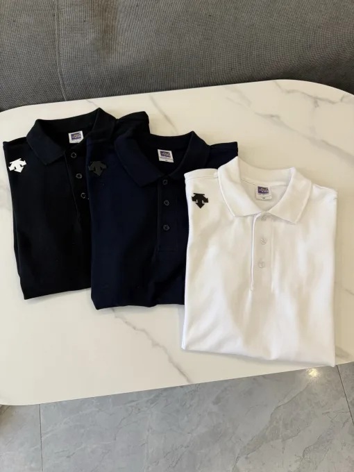 Bestseller Express Poloshirt Schwarz Baumwolle Casual Style