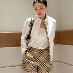 Burberry Hemd in Premiumqualität mit Karomuster, Luxus